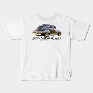 1947 Plymouth Special DeLuxe Sedan Kids T-Shirt